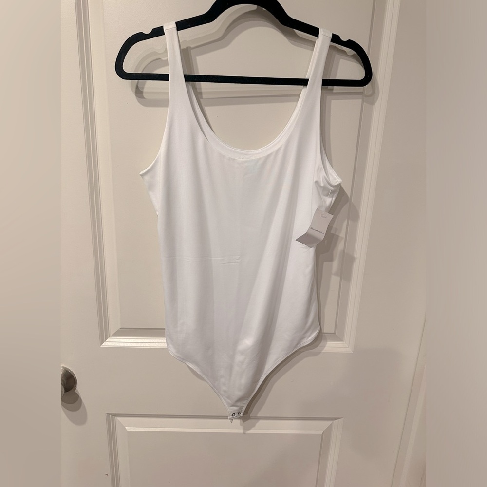 A&F White Bodysuit - Size Large - NWT!